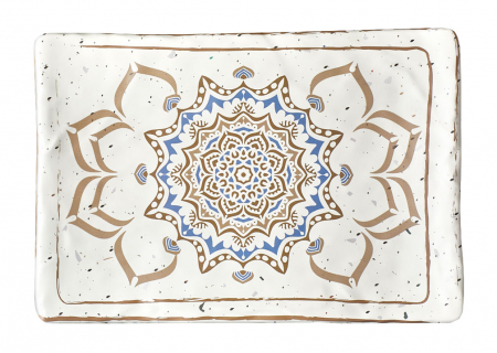 Servirea mesei - CULINARO CASABLANCA Farfurie dreptunghiulara melamina, 34x23xh3,3cm
