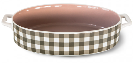 Ceramica - CULINARO CERAMICA Tava ceramica copt 32,3x19,9x5,5cm ovala gri