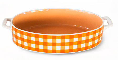 Ceramica - CULINARO CERAMICA Tava ceramica copt 32,3x19,9x5,5cm ovala orange