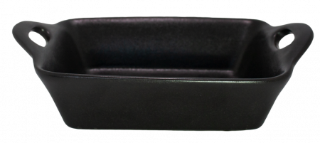 Ceramica - CULINARO CERAMICA Tava cuptor 20,3x12x6cm ceramica neagra (UN30-206-B)