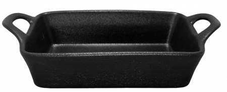 Ceramica - CULINARO CERAMICA Tava cuptor 27x16,5x6,7cm ceramica neagra (UN30-001-1-B)
