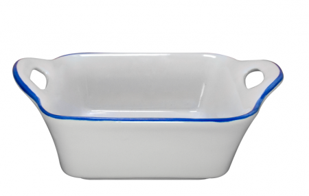 Culinaro Ceramica - CULINARO CERAMICA Tava de copt 12,7x12,7x6,2cm ceramica alba (UN30-002-2-W)