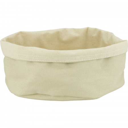 Servirea mesei - CULINARO Cos textil oval pentru paine/fructe, 25x18xh12cm, crem