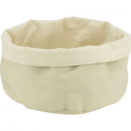Servirea mesei - CULINARO Cos textil rotund pentru paine/fructe, D20xh12cm, crem