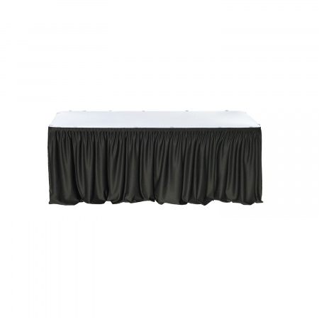 Mobilier catering - CULINARO Fusta de masa dreptunghiulara 180x76xH74cm catering, evenimente, neagra, L 514cm