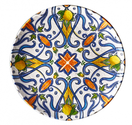 Platouri si boluri melamina - CULINARO GENOVA Platou rotund melamina, D40xh3,9cm