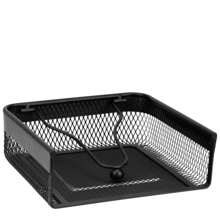 Oliviere si accesorii - CULINARO HOME Suport servetele orizontal cu greutate, 18,5x18,5xh6,5cm, metal, negru mat