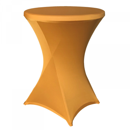 Mobilier catering - CULINARO Husa stretch pentru mese cocktail 80xh110cm, gold