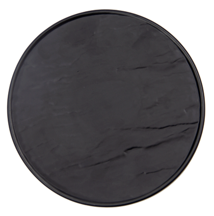 Black&White - CULINARO METEOR BLACK Farfurie din portelan 25cm (F3499-10BY)