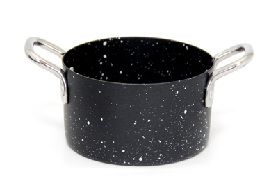 Servirea mesei - CULINARO Mini oala aluminiu 9x5cm 350ml pentru servire (SG-70225(C))