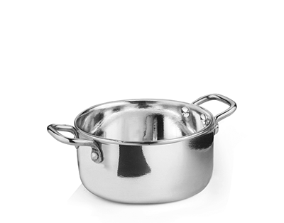 Servirea mesei - CULINARO Mini oala inox 10x4,75cm 350ml (SG-80243(B)