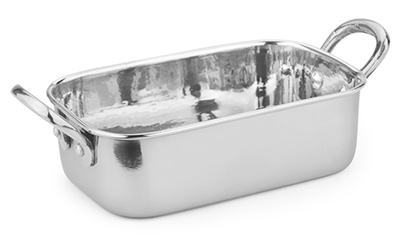 Servirea mesei - CULINARO Mini tava inox pentru servire 14x9,5x4,5cm 450ml (SG-80349(B)