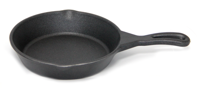 Servirea mesei - CULINARO Mini tigaie aluminiu 16x3,5cm pentru servire (SG-69812)