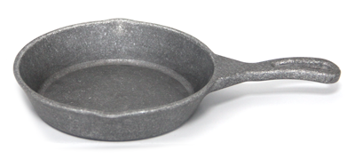 Servirea mesei - CULINARO Mini tigaie aluminiu 16x3,5cm pentru servire (SG-94812)