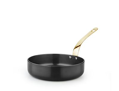 Servirea mesei - CULINARO Mini tigaie aluminiu neagra 13,5x3,5cm (SG-77711(A))