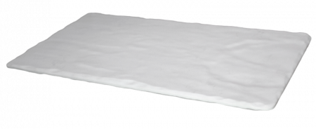 Platouri si boluri melamina - CULINARO Platou dreptunghiular melamina, 30x16,5cm, aspect ardezie alba