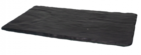 Platouri si boluri melamina - CULINARO Platou dreptunghiular melamina, 30x16,5cm, aspect ardezie neagra