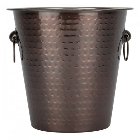 Frapiere, ghetiere si accesorii - CULINARO RUSTIC Frapiera D22cm, metal texturat cu aspect cupru antichizat