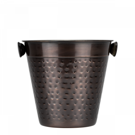 Frapiere, ghetiere si accesorii - CULINARO RUSTIC Ghetiera D10cm, metal texturat cu aspect cupru antichizat