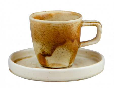 Produse - CULINARO SAHARA Set ceasca cu farfurioara pentru cafea 90ml