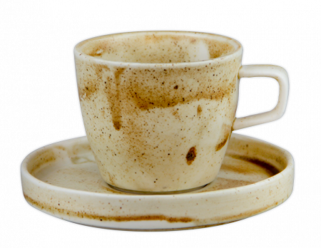 Produse - CULINARO SAHARA Set ceasca cu farfurioara pentru ceai 220ml