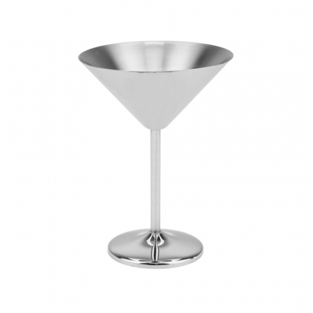 Produse - CULINARO SILVER Pahar martini din inox, 250ml, 12xh16cm, argintiu