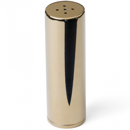 Solnite, pipernite si zaharnite - CULINARO Solnita rotunda din inox 4xh12,5cm aurie