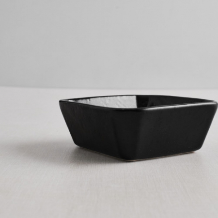 CULINARO STREET FOOD Bol pentru sos din ceramica, patrat, 8,3x8,3xh3,2cm, BLACK [3]