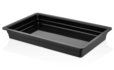 Tavi GN melamina - CULINARO Tava gastronorm din melamina GN 1/1 530x325xh65mm, 6,6lt, neagra