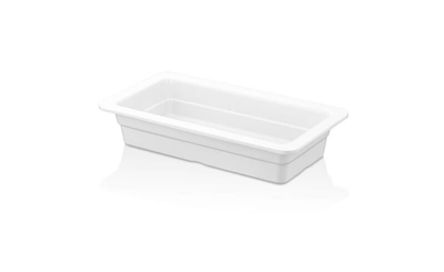 Tavi GN melamina - CULINARO Tava gastronorm din melamina GN 1/3 325x176xh65mm, 1,7lt, alba