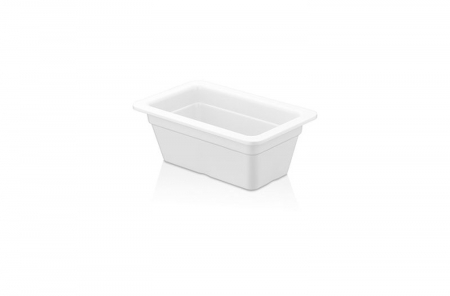 Tavi Gastronorm - CULINARO Tava gastronorm din melamina GN 1/4 265x162xh100mm, 2,8lt, alba