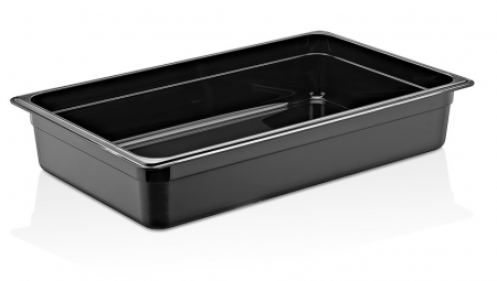 Produse - CULINARO Tava gastronorm polipropilena 1/3-65, 325x176x65mm, 2,4lt, neagra