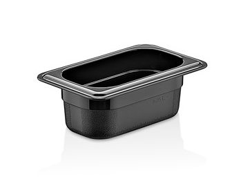 Tavi Gastronorm - CULINARO Tava gastronorm polipropilena 1/4-100, 265x162x100mm, 2,5lt, neagra 