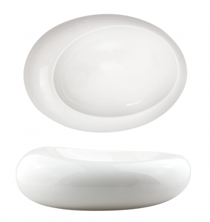 Produse - CULINARO WHITE CLOUD Platou 25cm din portelan (F3006-10)
