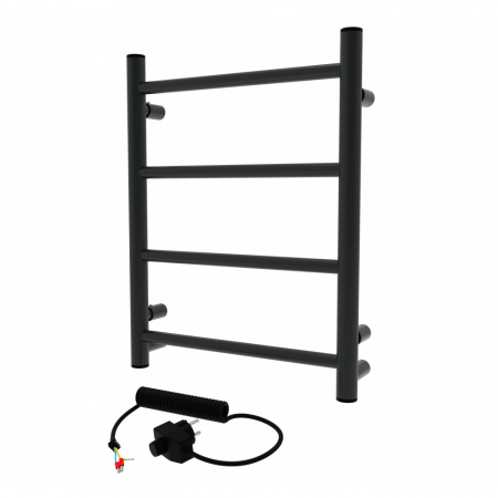 Calorifere Portprosop - ELNA LADDER 4 Calorifer portprosop electric negru, 35W, 510x400x75mm