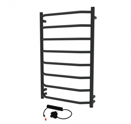 Calorifere Portprosop - ELNA TRAPEZIUM 8 Calorifer portprosop electric negru, 130W, 810x530x135mm