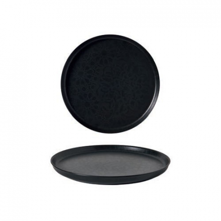 Black Matt - GURAL BLACK MATT Farfurie intinsa cu margine inaltata, D15cm, portelan