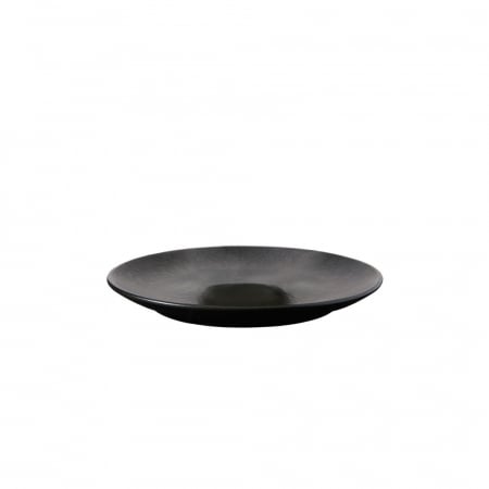 Black Matt - GURAL BLACK MATT Farfurioara suport pentru ceasca cafea 70ml, din portelan