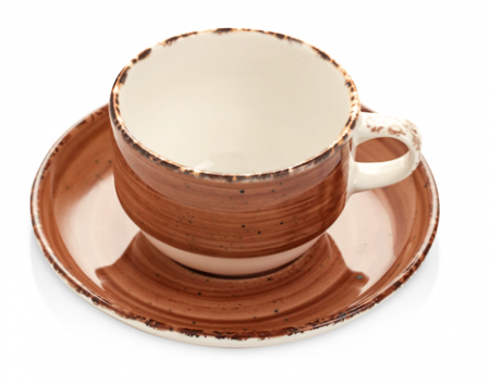 Brown - GURAL BROWN Ceasca cu farfurioara 230ml (NBNEO02CT50KH)