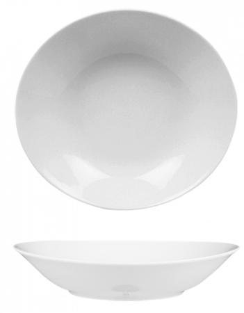 Gural Porselen - GURAL ELIPS Farfurie adanca din portelan 22cm (ELS 22 CK)