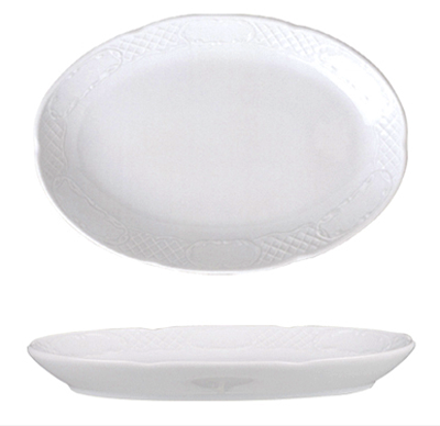 Flora - GURAL FLORA Platou oval din portelan 23x15cm (FLO 23 KY)