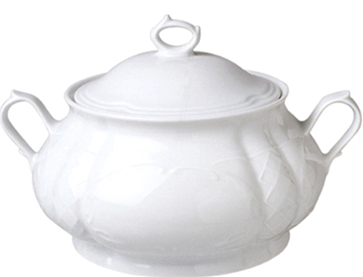 Flora - GURAL FLORA Supiera din portelan 3200ml (FLO 01 BR)