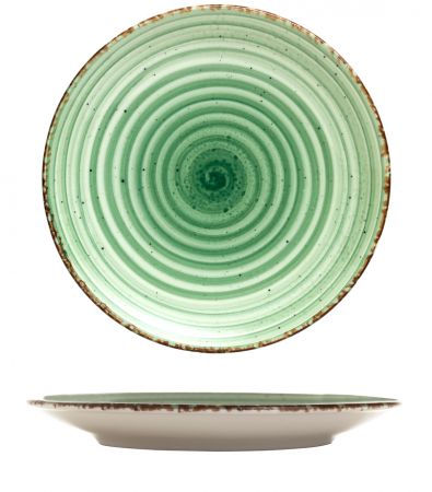 Green - GURAL GREEN Farfurie desert 19cm (NBNEO19DU50YS)
