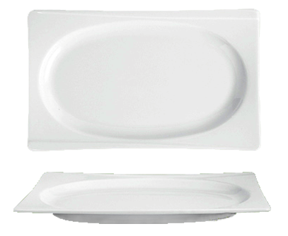 Gural Porselen - GURAL HONG KONG Platou dreptunghiular din portelan 30x18cm (HKG 30 KY)