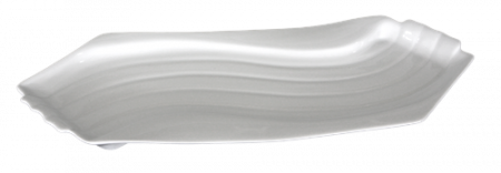 Gural Porselen - GURAL HONG KONG Platou gastronomic din portelan 43x15cm (HKG 43х15 GSV)