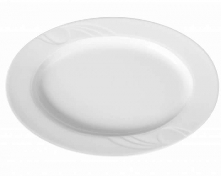 Gural Porselen - GURAL KARIZMA Platou oval din portelan 39x27cm (KZM 39 KY)
