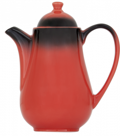 Gural Porselen - GURAL MARMARIS-BLACK/RED Ceainic 675ml (NBNEO02DM631KMZS)