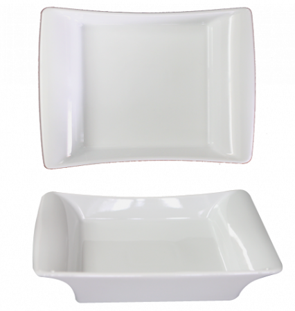 Gural Porselen - GURAL MILANO Farfurie adanca din portelan 20x15cm (MLN 20 CK)