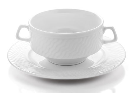 Panama - GURAL PANAMA Bol consomme din portelan 450ml 12cm (PAN 12 KS)