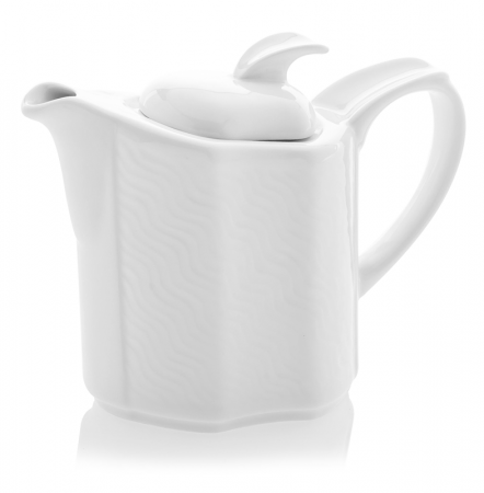 Panama - GURAL PANAMA Ceainic oval din portelan 500ml (PAN 500 KD)